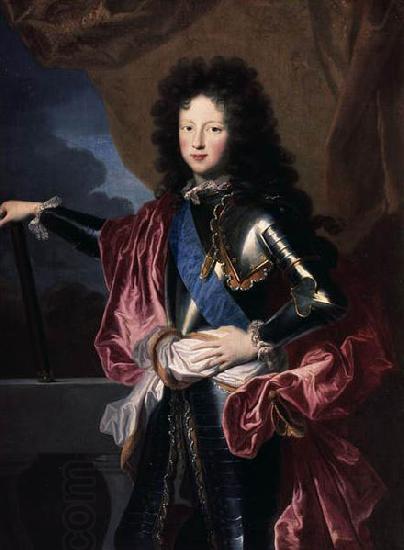 Hyacinthe Rigaud Portrait of Philippe II, Duke of Orleans (1674-1723), Regent de France oil painting picture